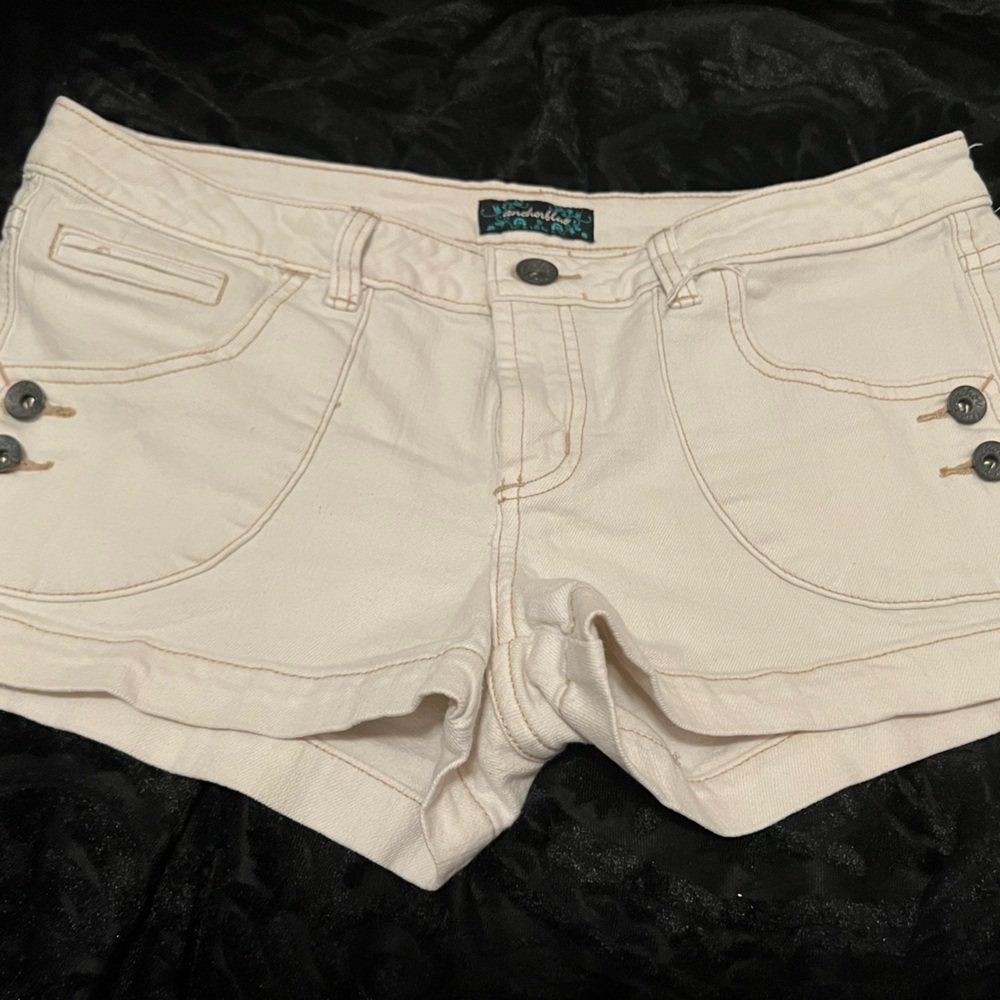 Anchor Blue white shorts size 15